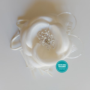 Flowers for Dresses and Hair - Cream Camellia
